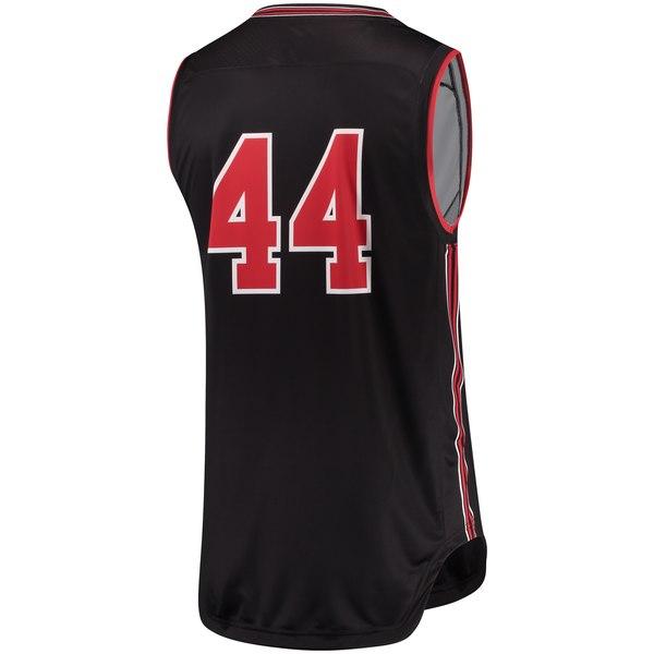 Men #44 Black Utah Utes Replica Performance Basketball Jersey